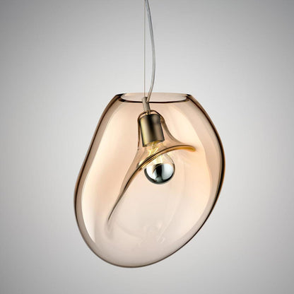 Luminaire Suspendu en Verre Transparent – Éclairage Élégant Pour Intérieur - Foivo