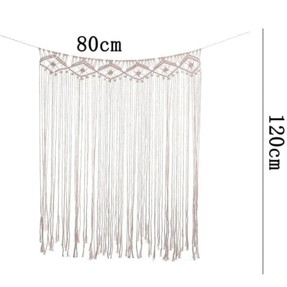 Suspended Macramé Drapery Bowl 11