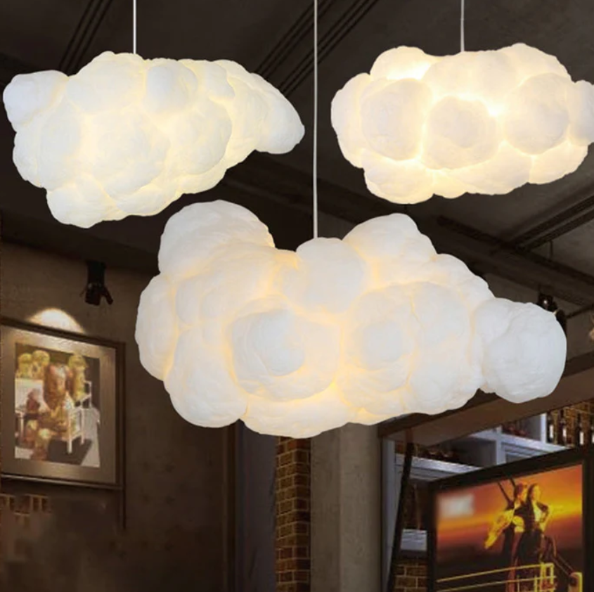 Lampe Suspendue Nuage Élégante