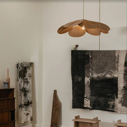 Lampe Suspension Florale Élégante