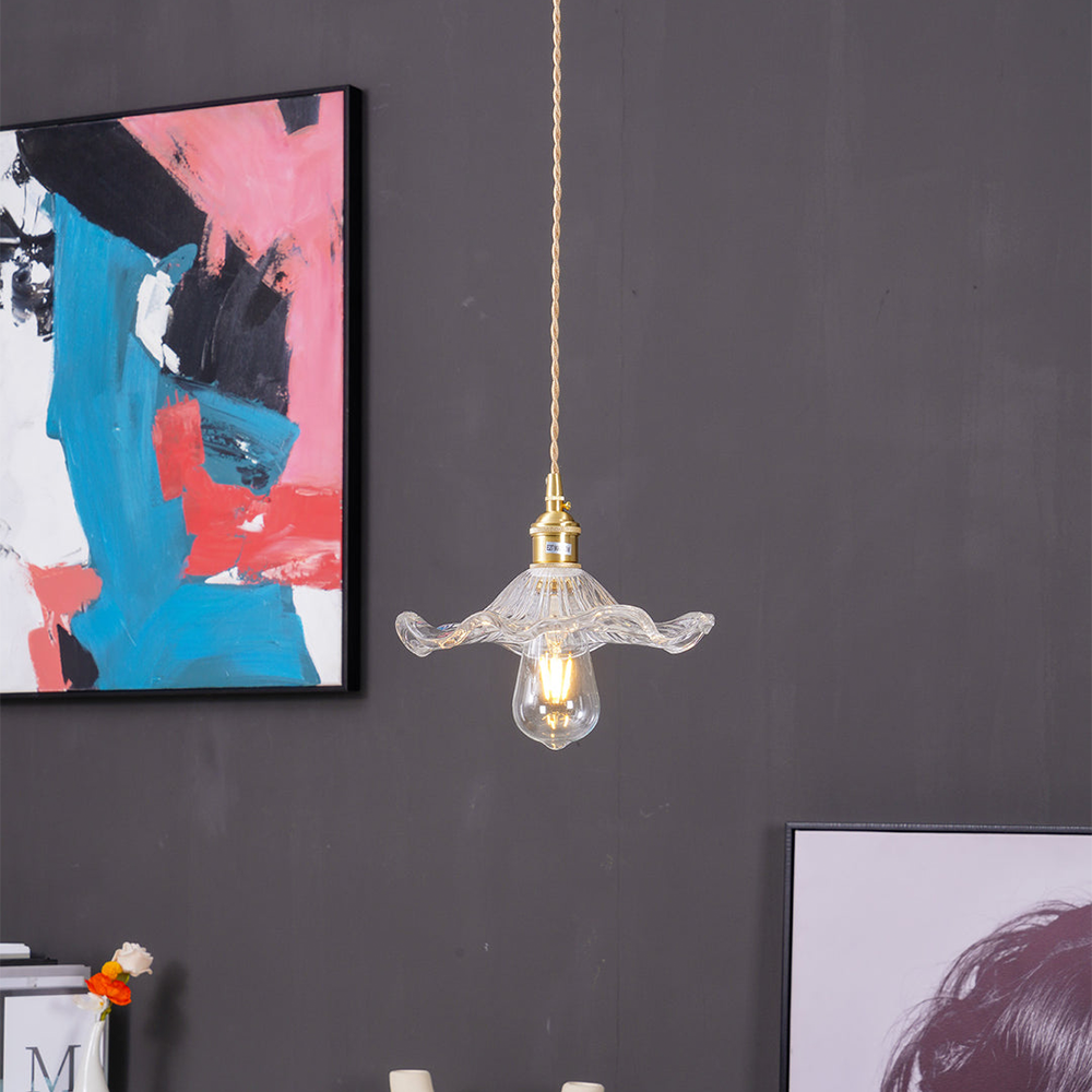 Suspension LED Fleur d'Hibiscus 8
