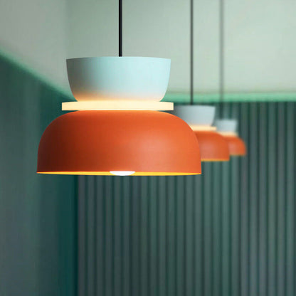 Suspension LED Scandinave Colorée Moderne 5