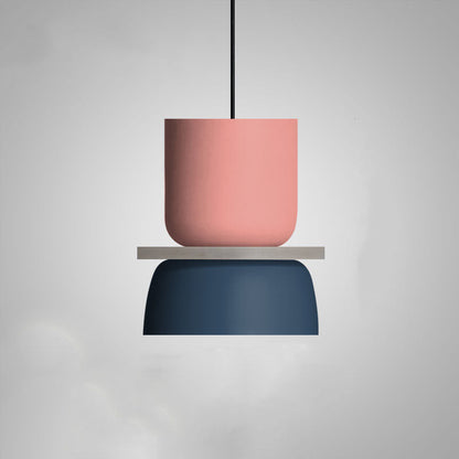Suspension LED Scandinave Colorée Moderne 9