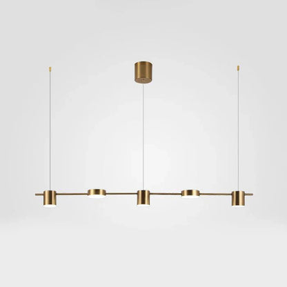 Suspension Moderne en Aluminium AuraDrum 4