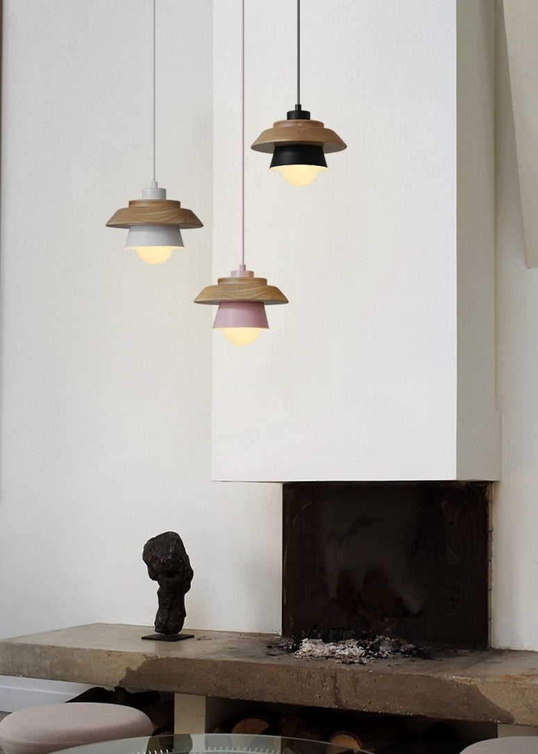 Suspension en Bois Nordique Moderne 3