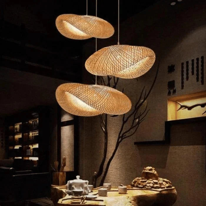 Suspension en Rotin Tendance pour Intérieur 2