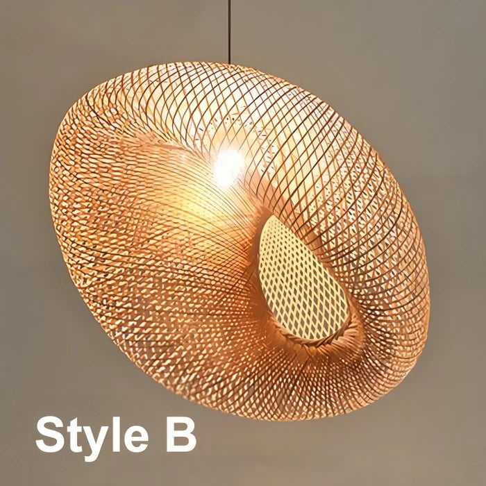 Suspension en Rotin Tendance pour Intérieur 6