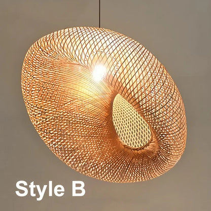 Suspension en Rotin Tendance pour Intérieur 6