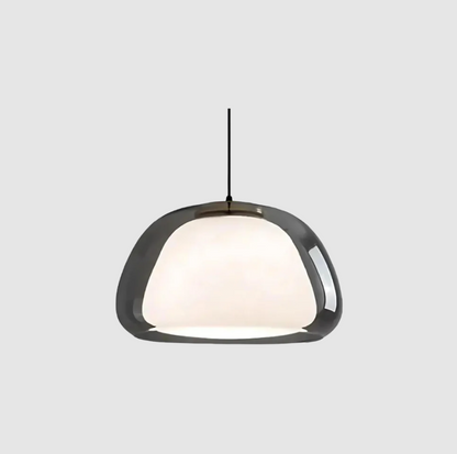 Luminaire en Verre Transparent - Suspension Chic pour Salle à Manger