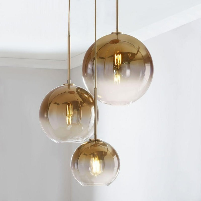 Suspension en Verre Sphérique Moderne 10