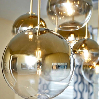 Suspension en Verre Sphérique Moderne 5