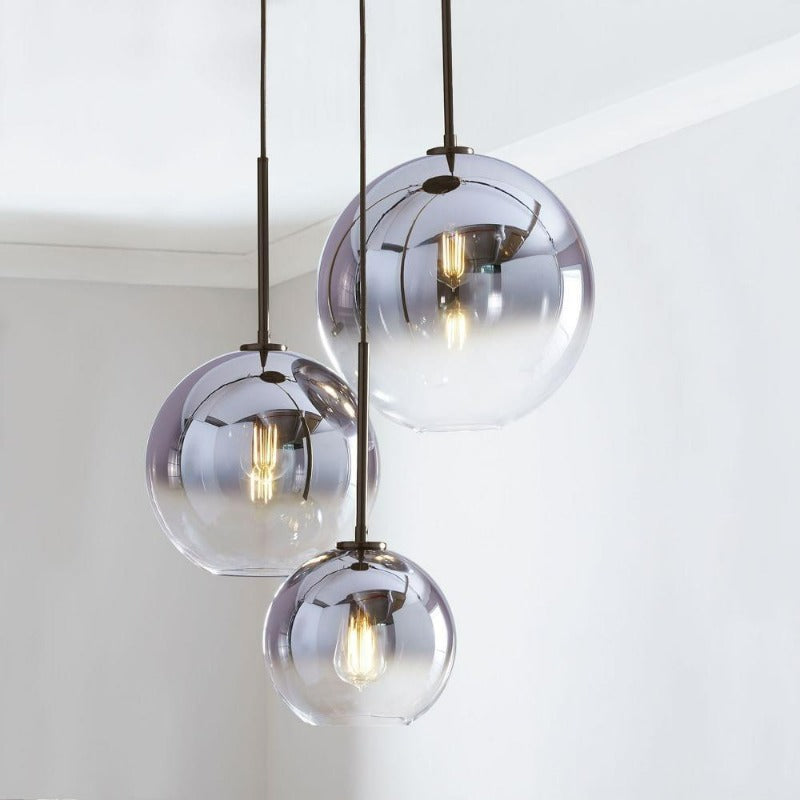 Suspension en Verre Sphérique Moderne 9