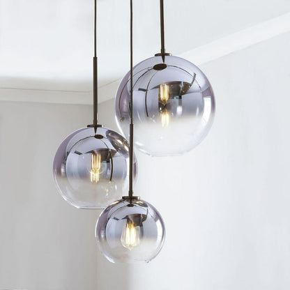 Suspension en Verre Sphérique Moderne 9