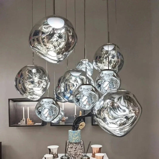 Lampe Suspendue Verre Chic et Minimaliste - Foivo
