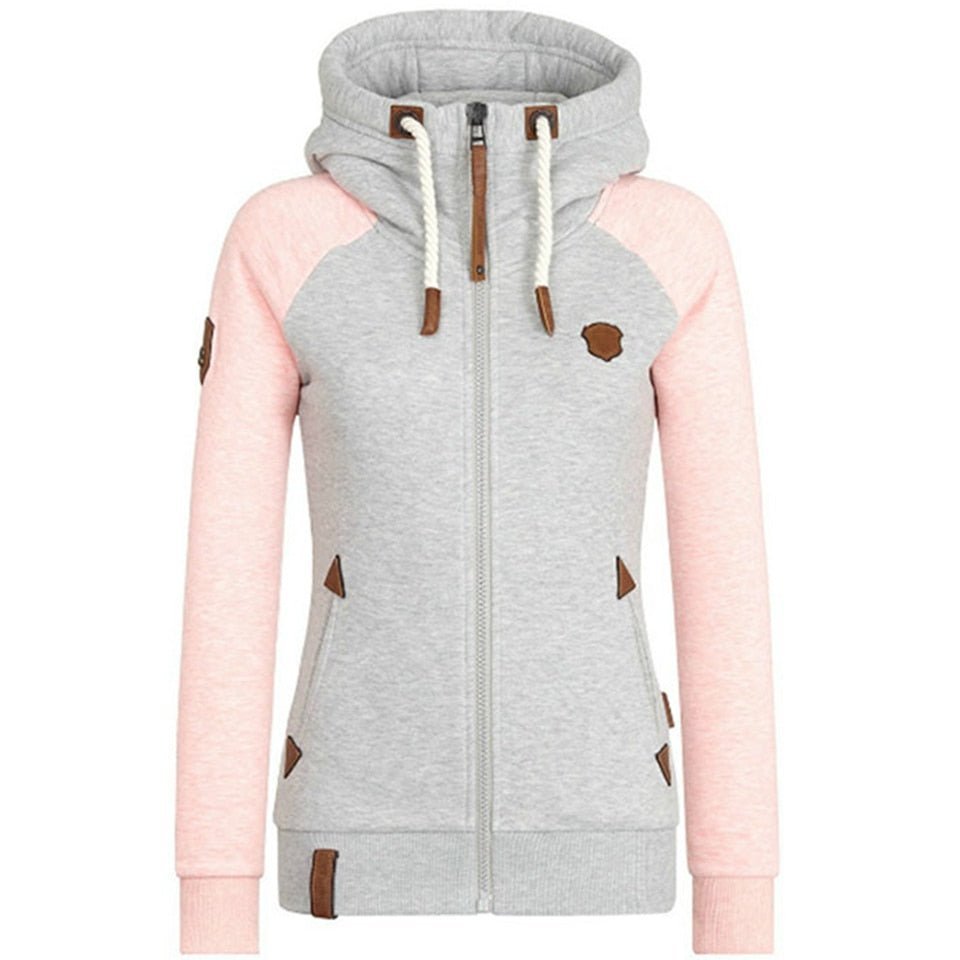 Sweat à Capuche Zippé pour Femme 4