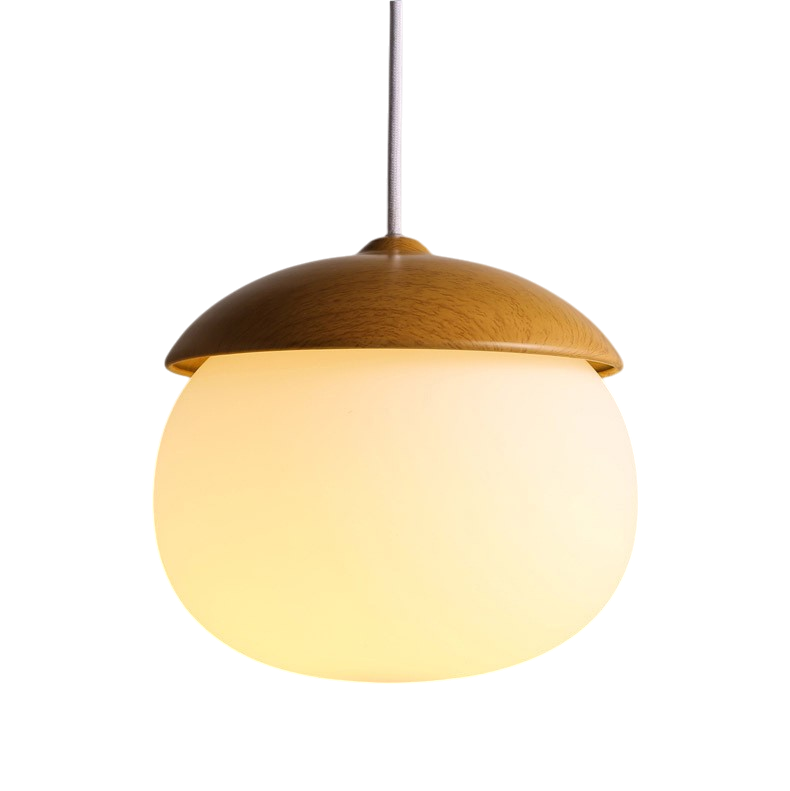 Lumière Suspendue Bois Nordique Chic - Foivo