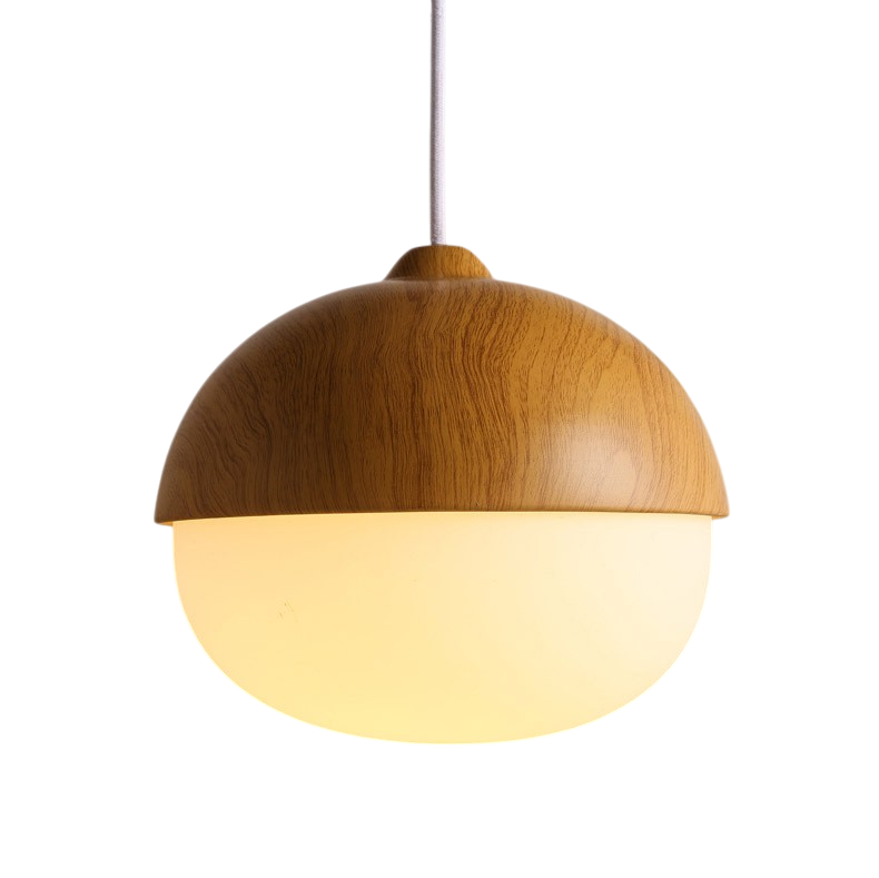 Lumière Suspendue Bois Nordique Chic