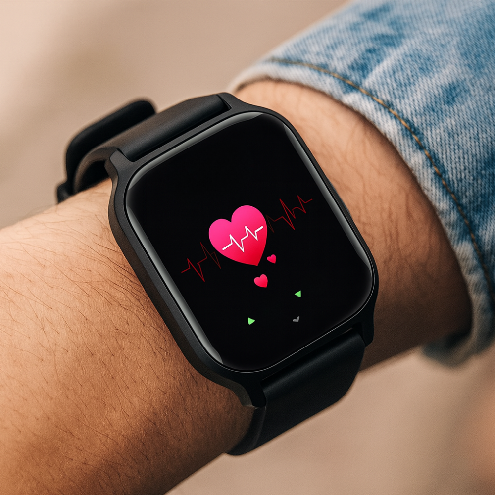 Montre Connectée Élégante ABS avec Suivi d'Appels - BlxckFR