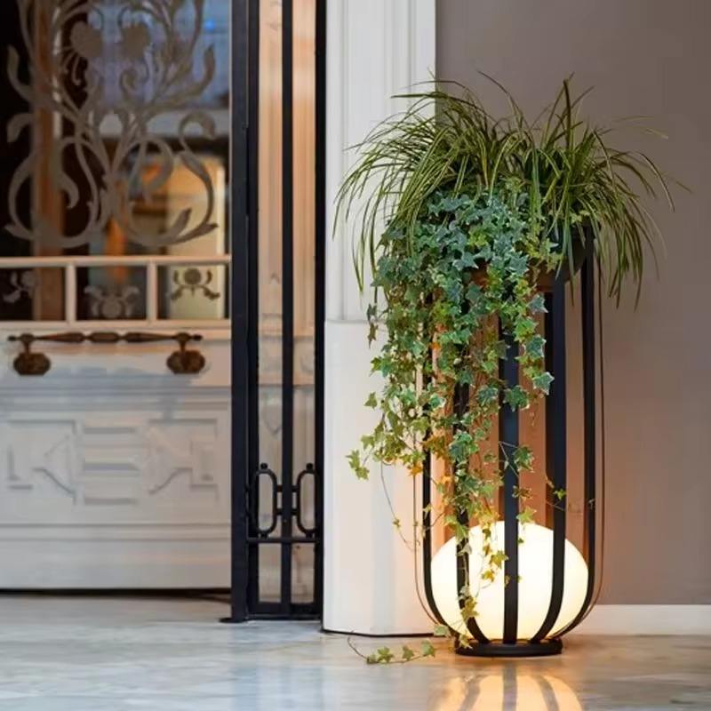 Lampe de Jardin Solaire Élégante | Éclairage Extérieur LED Économe - Foivo
