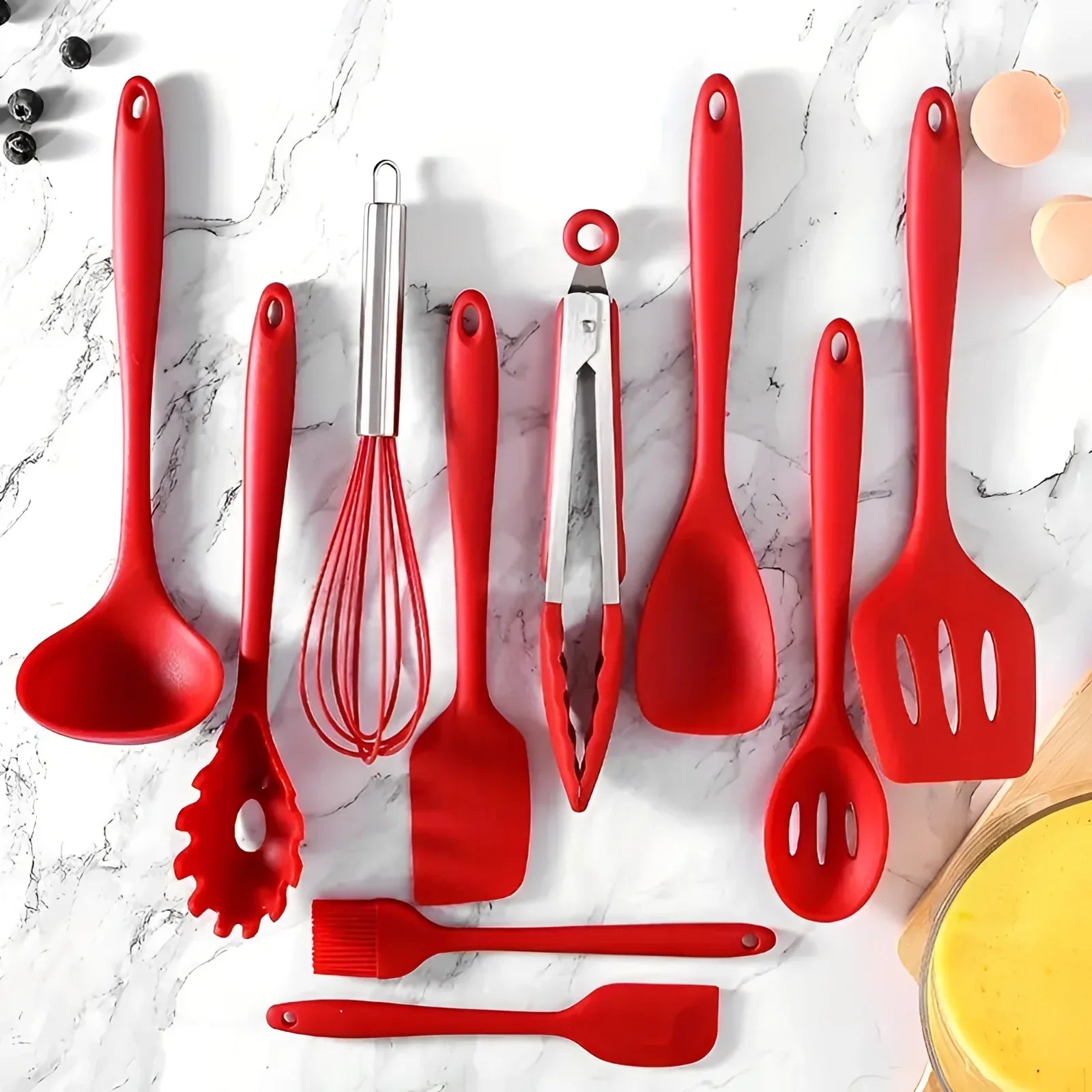 Ustensiles de Cuisine Silicone Anti-Adhésif - BlxckFR