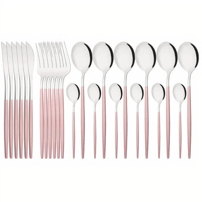 Ustensiles de Table Luxe Inox Doré Élégant