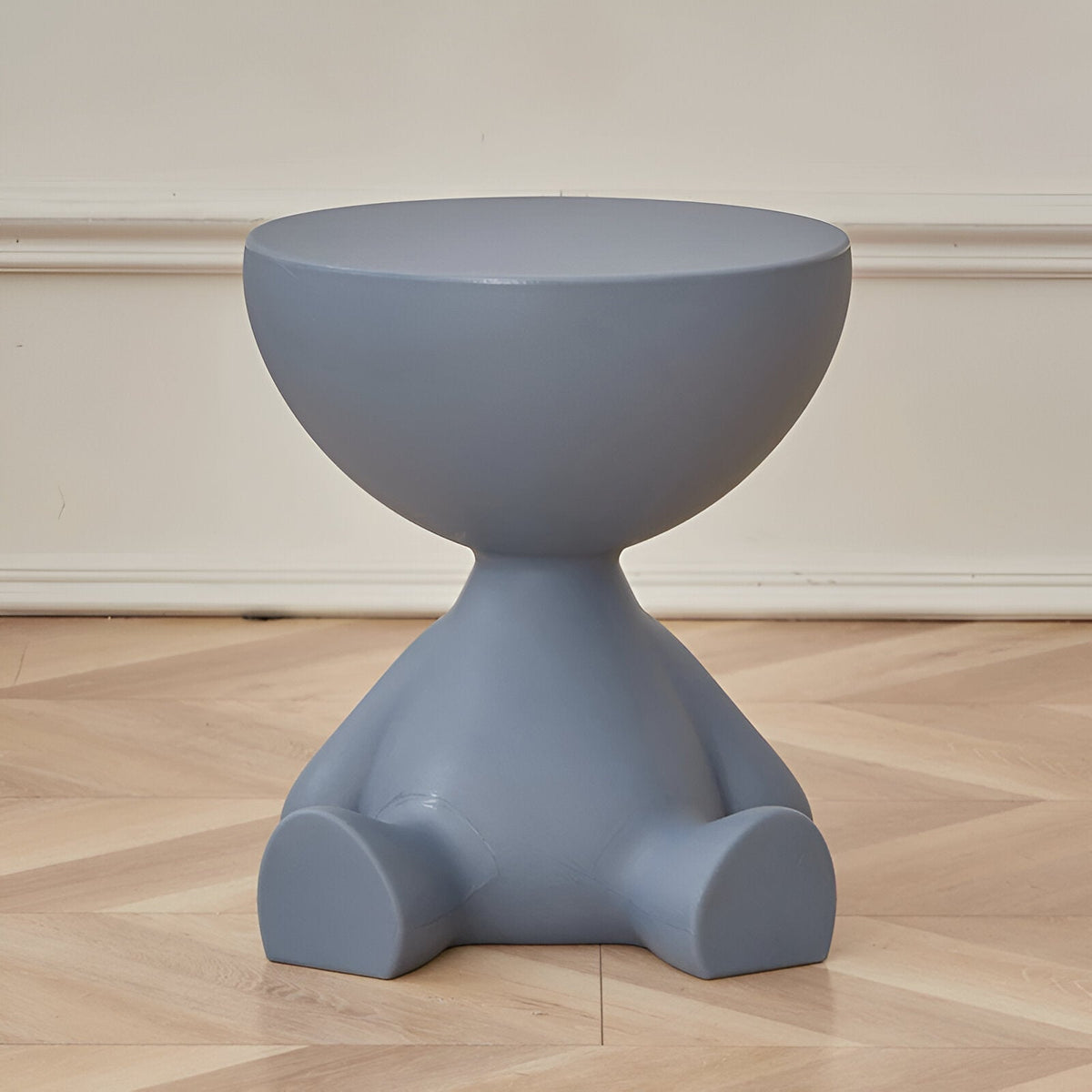 Table basse ronde Unisexe en plastique design fonctionnel