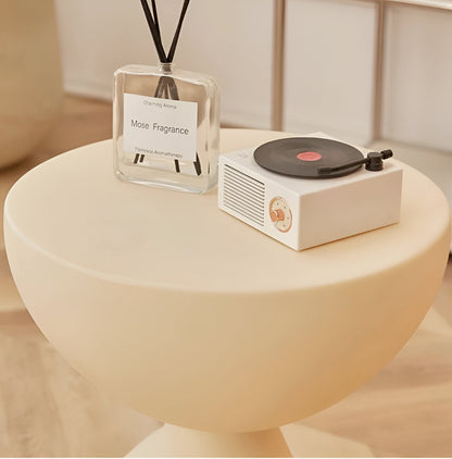Table basse ronde Unisexe en plastique design fonctionnel