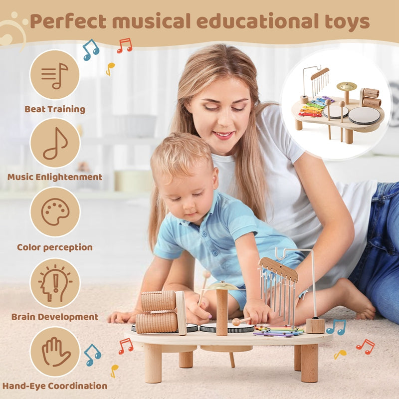 Table Musicale Enfantine Avec Instruments Variés 5