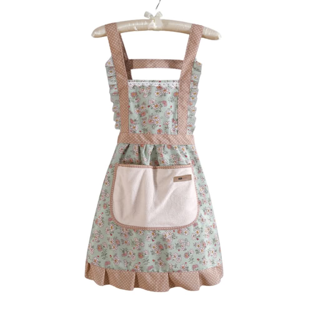 Tablier de cuisine Femme Réglable Motif Floral - Foivo