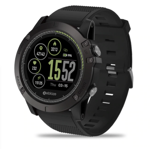 Montre Connectée Sport Étanche avec Suivi Santé Avancé - Foivo