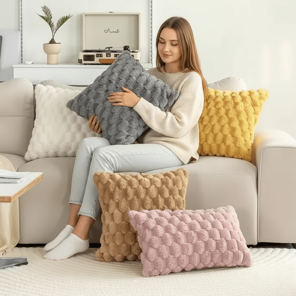 Taie d'oreiller 3D Moderne pour un Confort Optimal 1