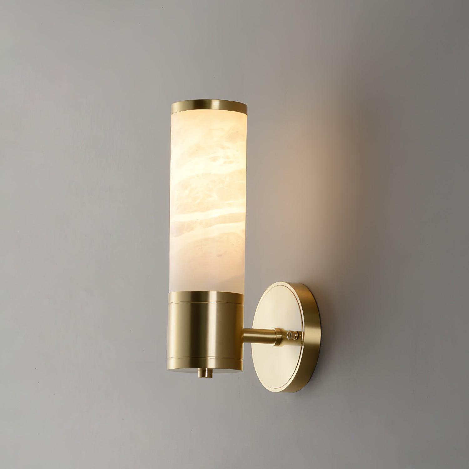 Lampe Murale Élégante en Alabastre avec Éclairage Doux - Foivo