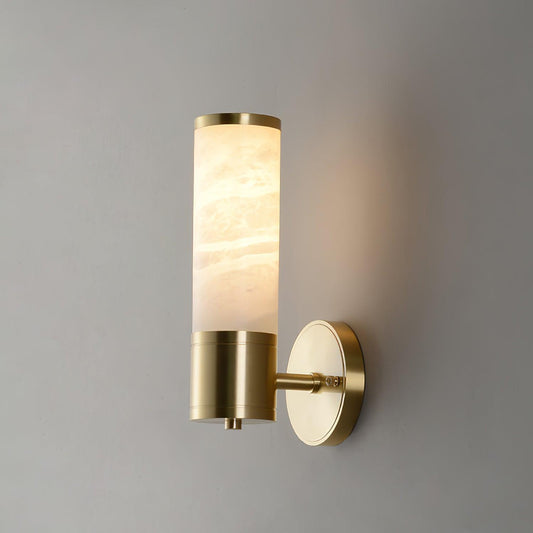 Lampe Murale Élégante en Alabastre avec Éclairage Doux - Foivo