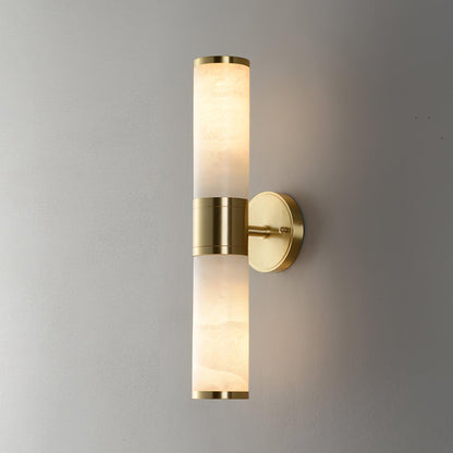 Lampe Murale Élégante en Alabastre avec Éclairage Doux