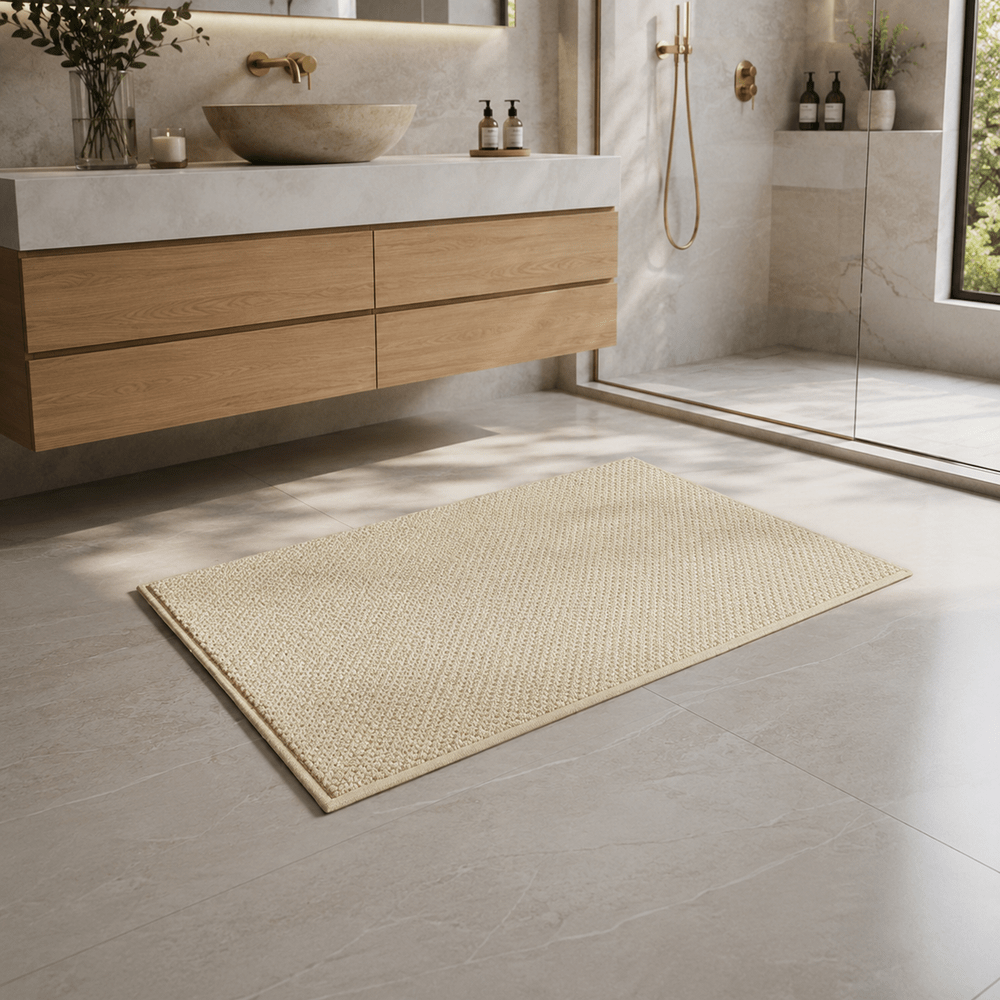 Tapis D'Entrée Intérieur Absorbant Design Géométrique Moderne 2