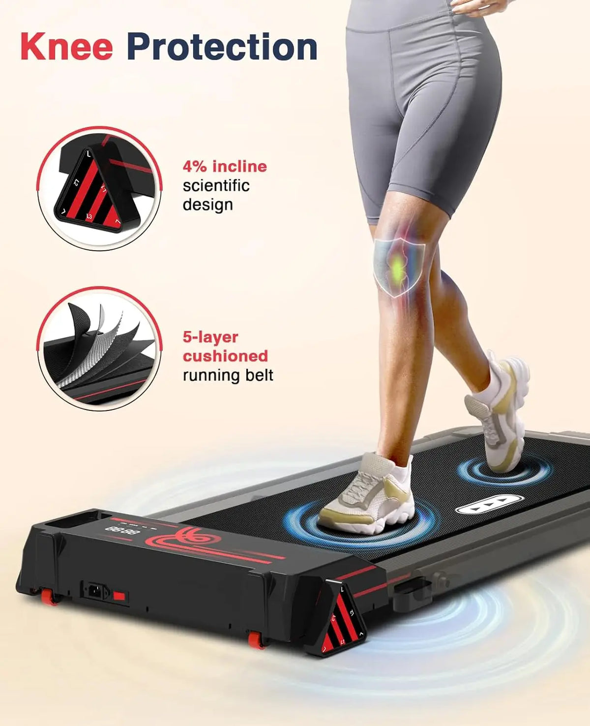 Tapis Roulant Électrique Pliable pour Maison 2