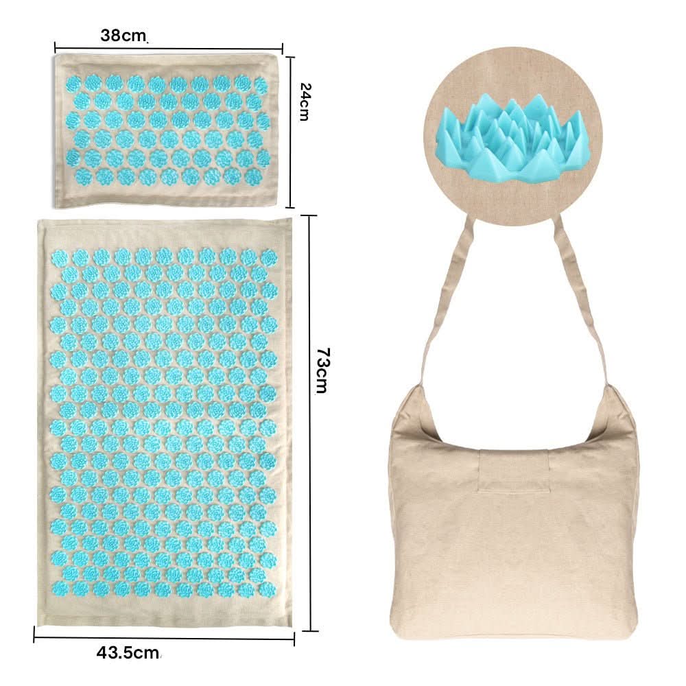Tapis dacupression Relaxation Profonde Confortable Unisexe - Foivo