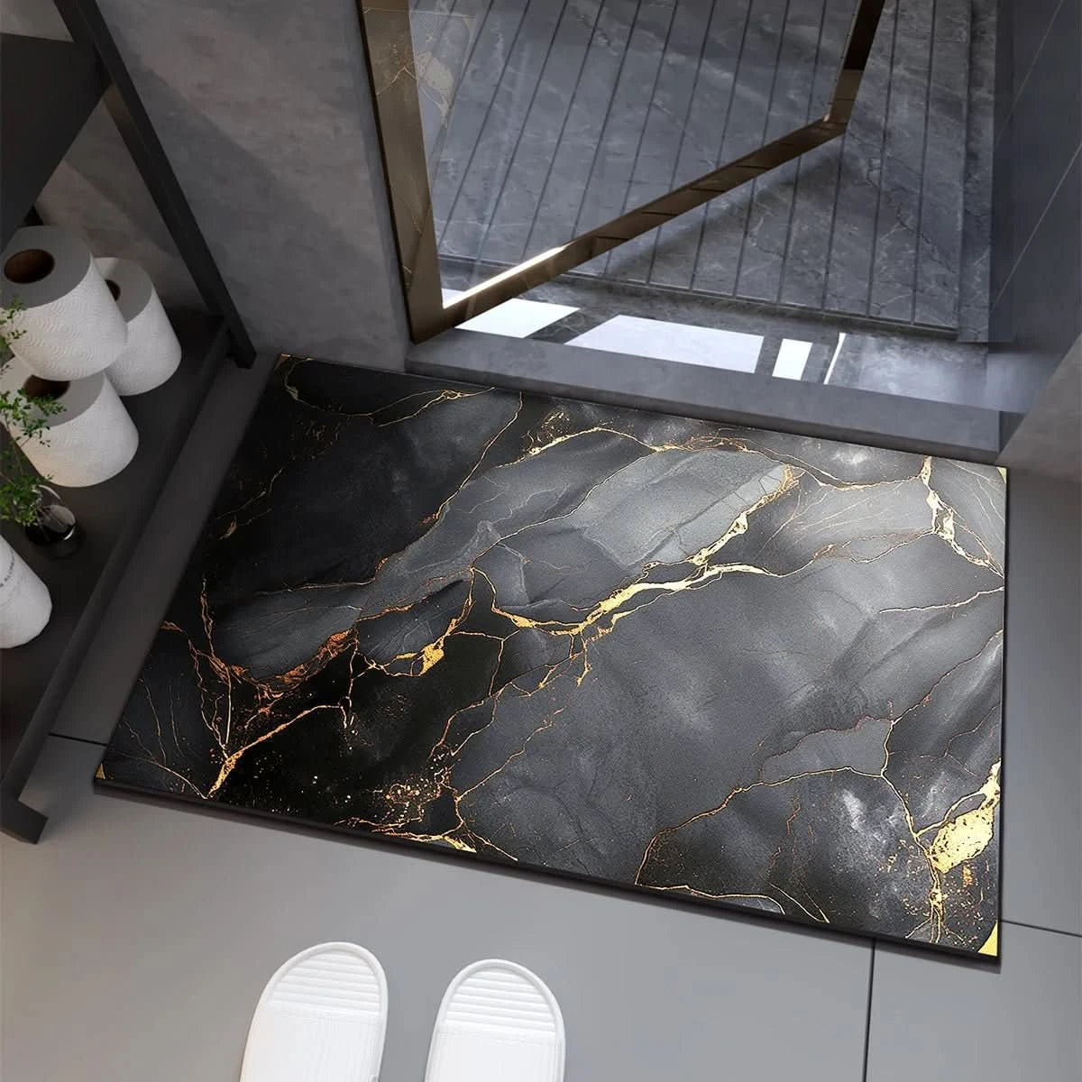 Tapis de Bain Antidérapant Design Moderne 1