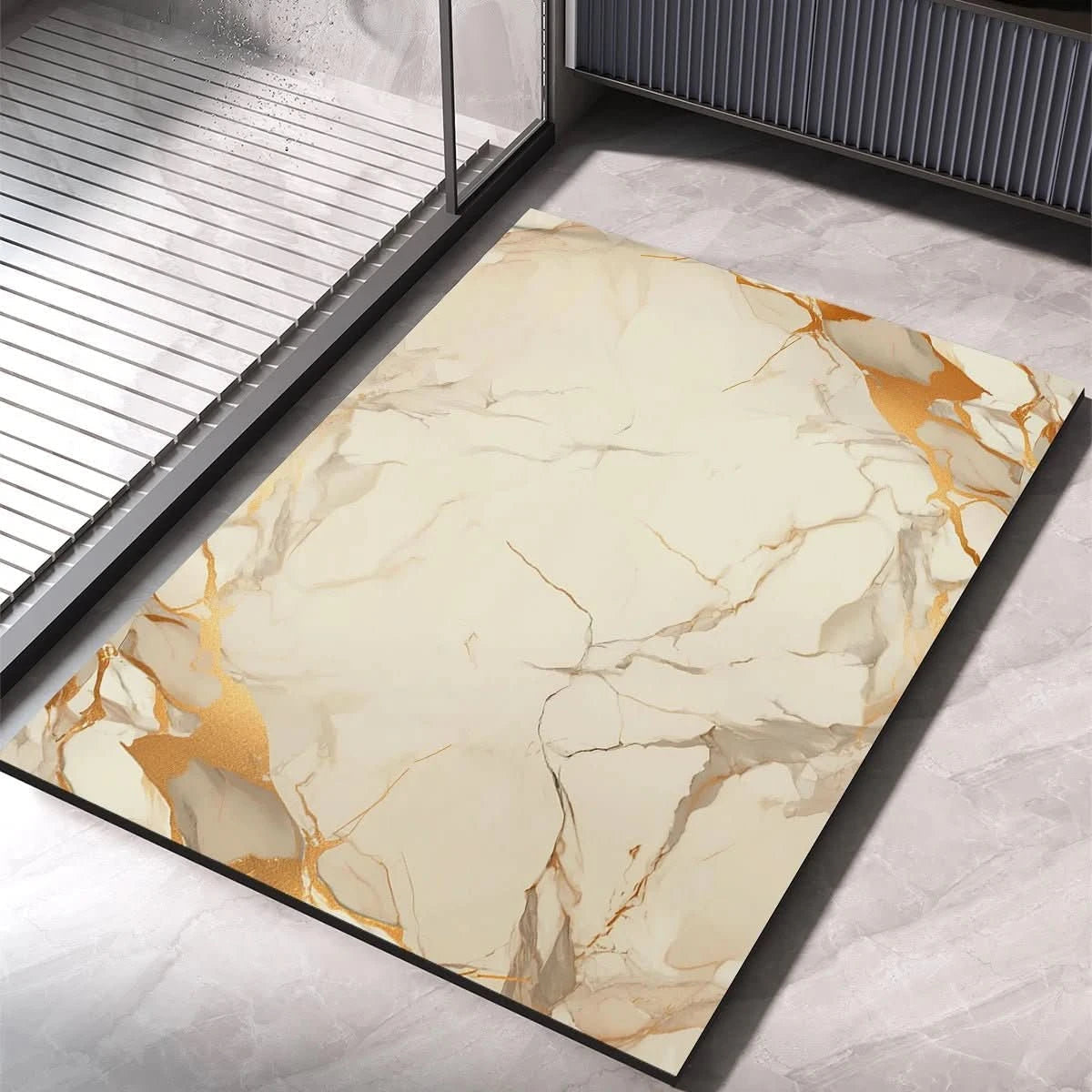 Tapis de Bain Antidérapant Design Moderne 7