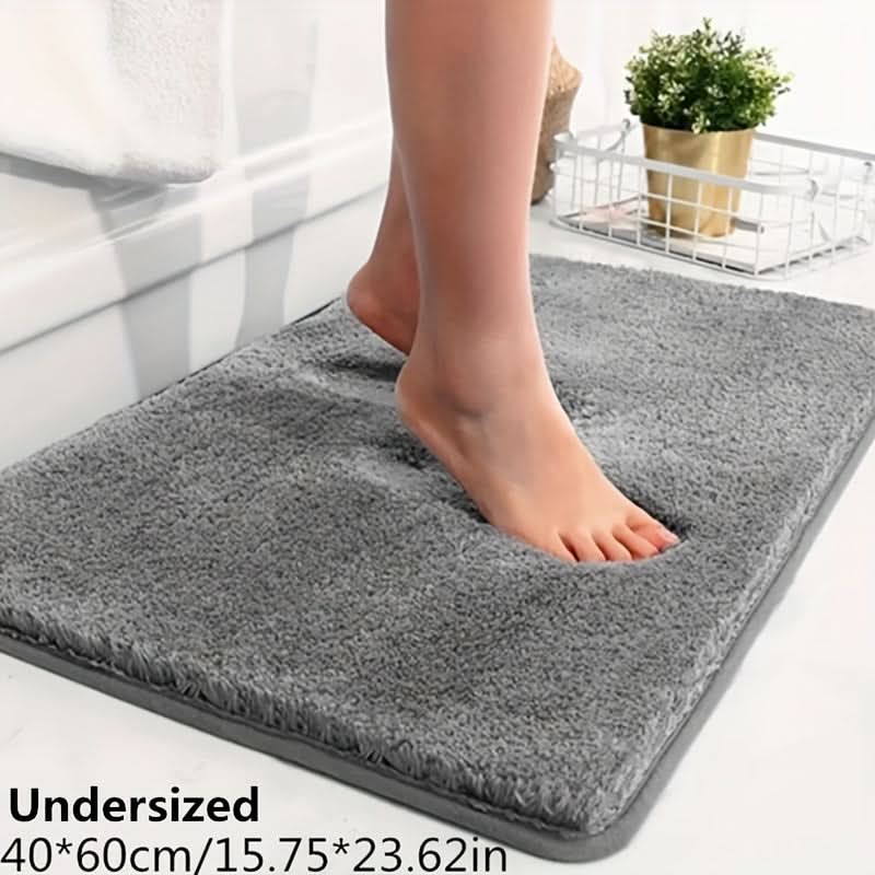 Tapis de Bain Antidérapant Moderne pour Salle de Bain Design Rayé 0