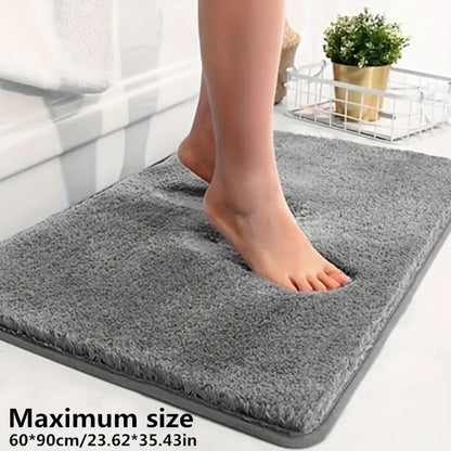 Tapis de Bain Antidérapant Moderne pour Salle de Bain Design Rayé 9