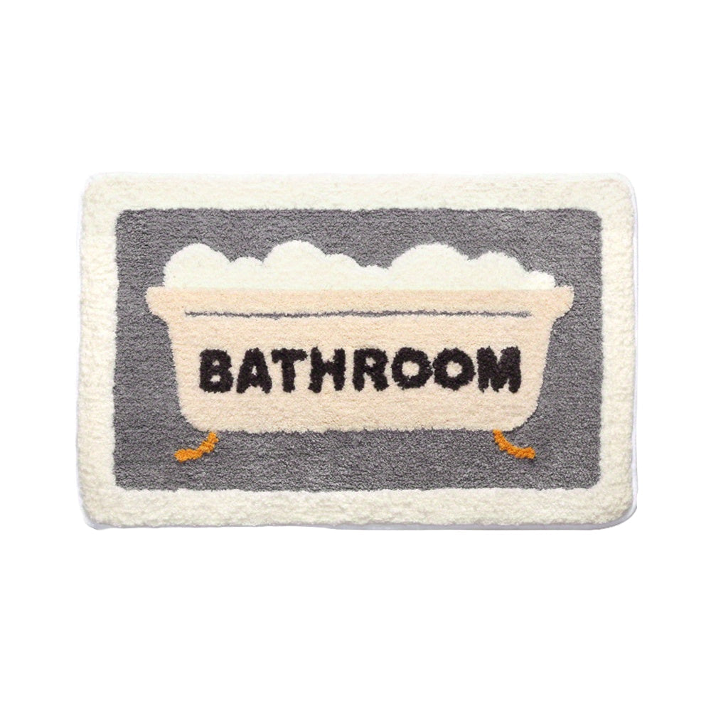 Tapis de bain Antidérapant Absorbant en Microfibre - Foivo