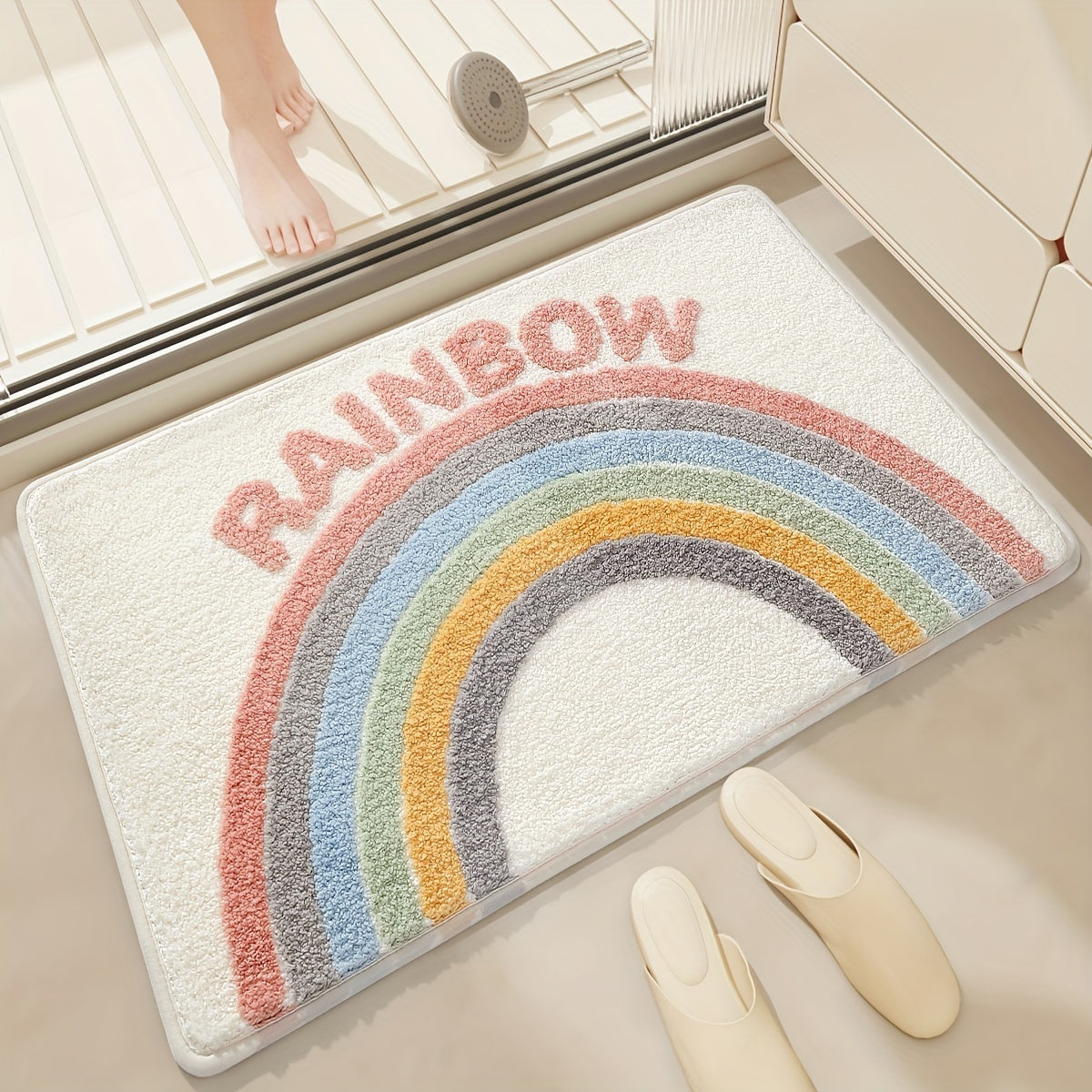 Tapis de Bain Antidérapant Super Absorbant 5