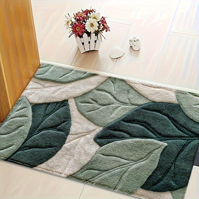 Tapis de bain Antidérapant Microfibre Doux Absorbant