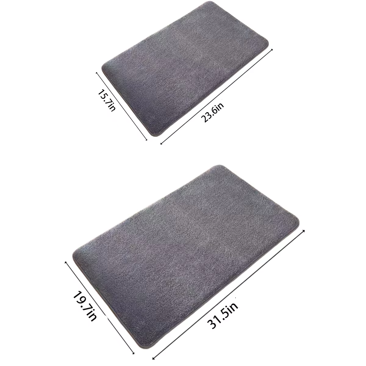 Tapis de Bain Ultra-Absorbant Antidérapant 4