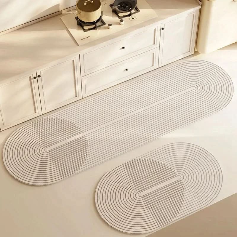 Tapis de Cuisine Antidérapant Design Moderne 4