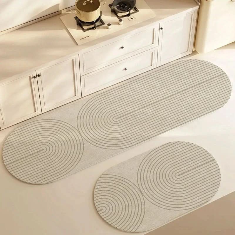 Tapis de Cuisine Antidérapant Design Moderne 5