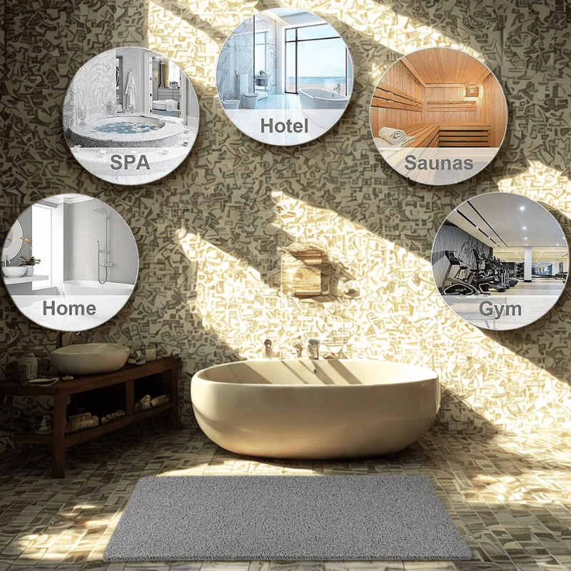 Tapis de Douche Antidérapant Confortable 6