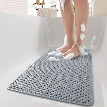 Tapis de Douche Antidérapant avec Ventouses - Sécurité Optimale pour Salle de Bain 0