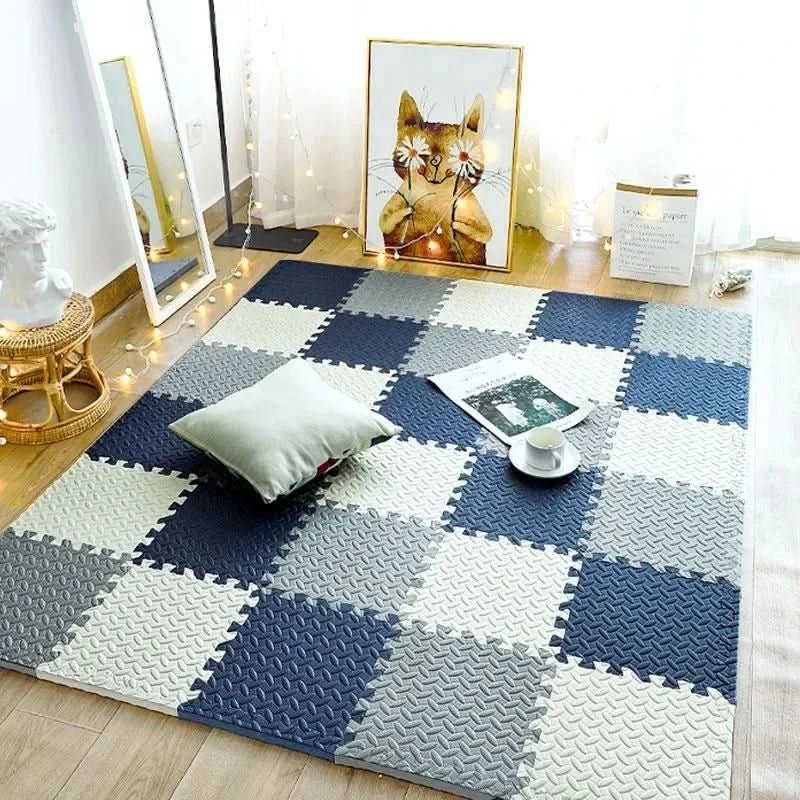 Tapis de Jeu Bébé Confortable et Coloré 120x90 cm 1